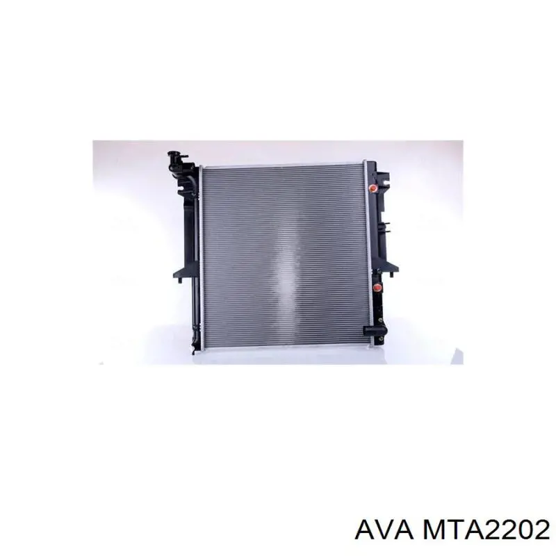 Радиатор охлаждения двигателя AVA MTA2202 цена, от 110.94 USD