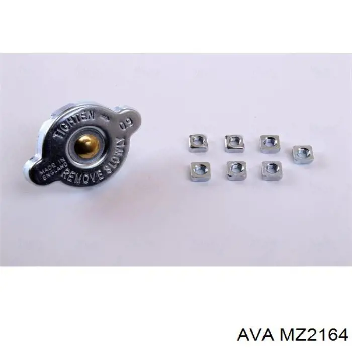 Радиатор охлаждения двигателя AVA MZ2164 цена, от 93.42 USD