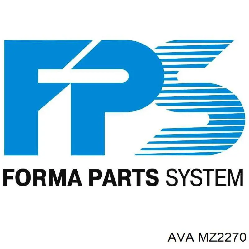 Радиатор охлаждения AVA MZ2270