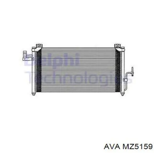 MZ5159 AVA радиатор кондиционера