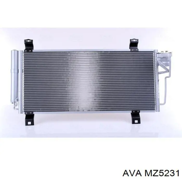 MZ5231 AVA радиатор кондиционера