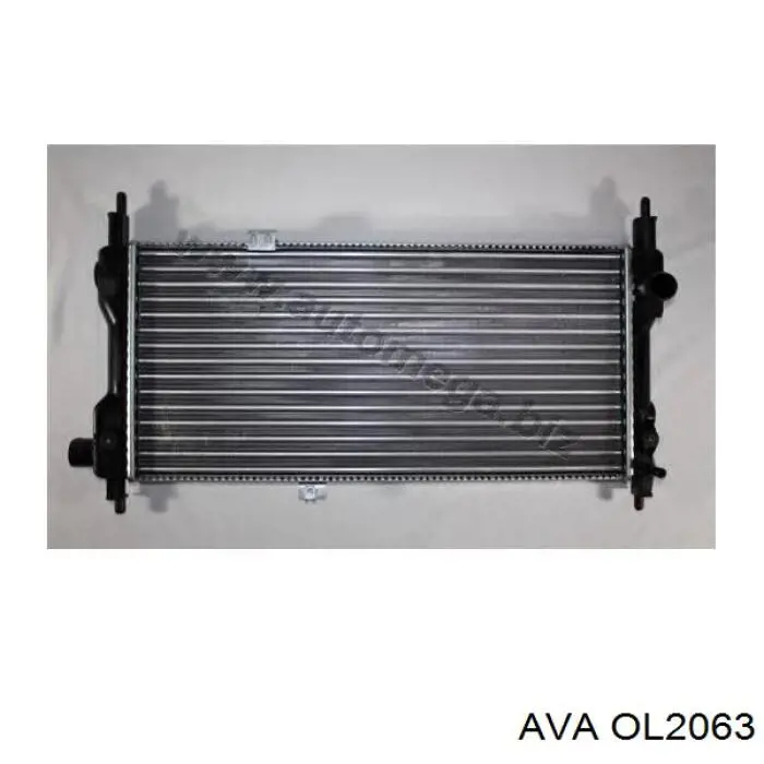Радиатор охлаждения двигателя AVA OL2063 цена, от 36.69 USD