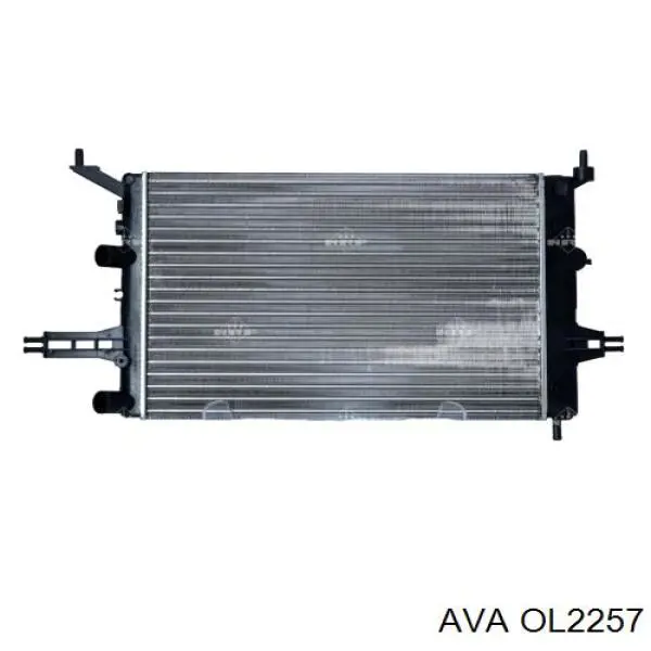 Радиатор охлаждения двигателя AVA OL2257 цена, от 54.69 USD
