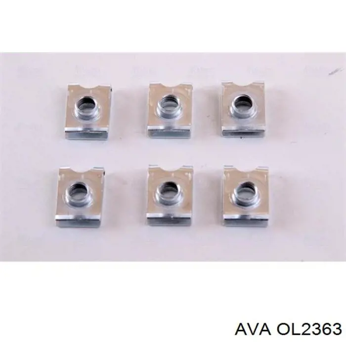 Радиатор охлаждения двигателя AVA OL2363 цена, от 52.81 USD