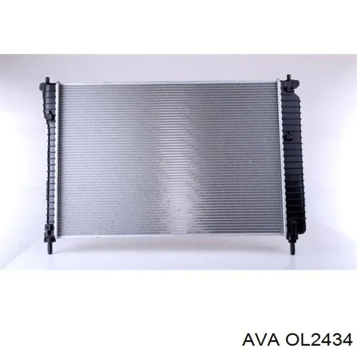 Радиатор охлаждения двигателя AVA OL2434 цена, от 129.95 USD