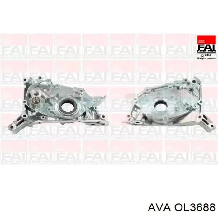 Масляный радиатор АКПП AVA OL3688 цена, от 25.59 USD