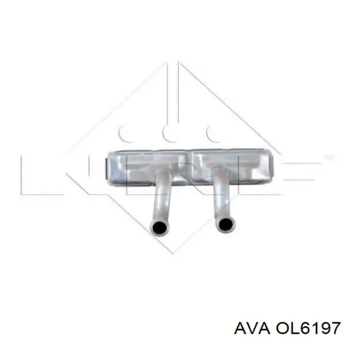 Радиатор печки OL6197 AVA