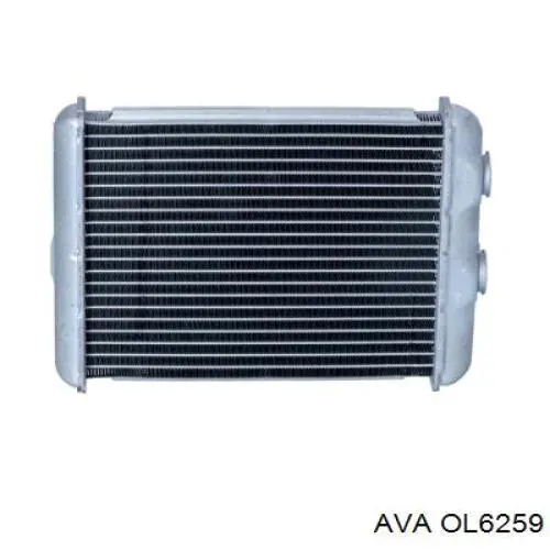 Радиатор печки (отопителя) AVA OL6259 цена, от 28.18 USD