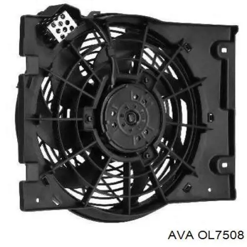 Купить OL7508 AVA Диффузор вентилятора в сборе с мотором и крыльчаткой