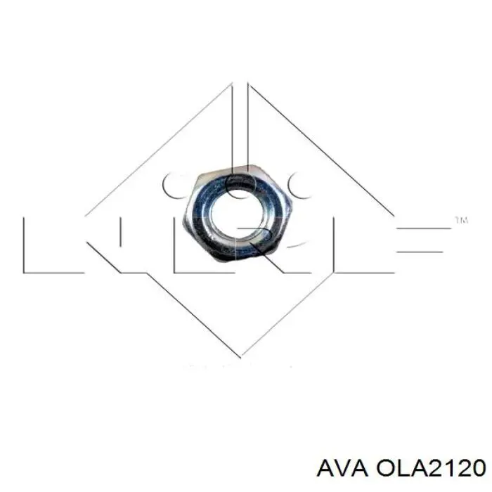 Радиатор охлаждения AVA OLA2120