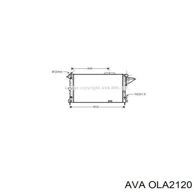 OLA2120 AVA радиатор