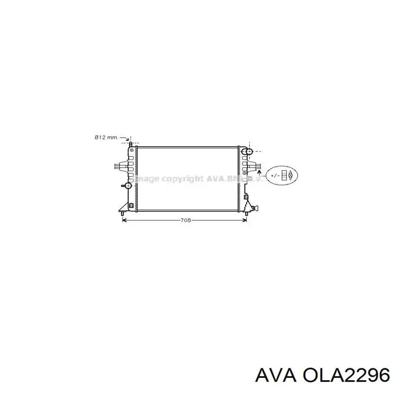 OLA2296 AVA радиатор