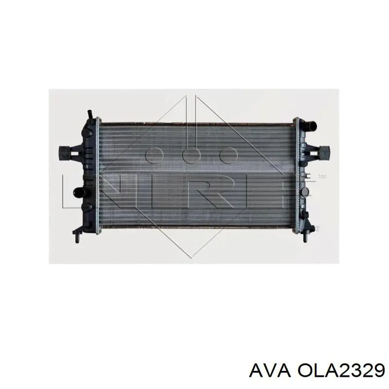 Радиатор охлаждения двигателя AVA OLA2329 цена, от 78.54 USD
