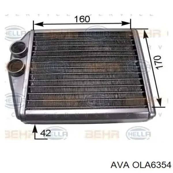 Купить OLA6354 AVA Радиатор печки