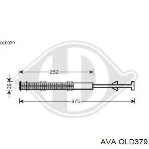 OLD379 AVA ресивер-осушитель кондиционера