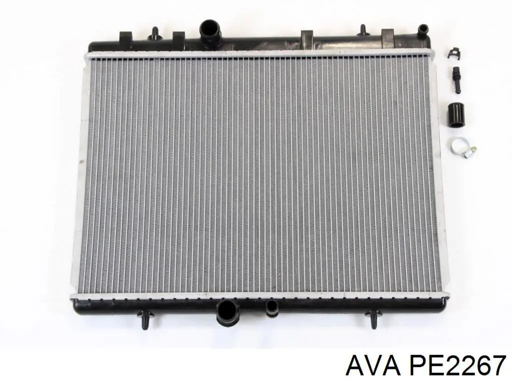 Радиатор охлаждения двигателя AVA PE2267