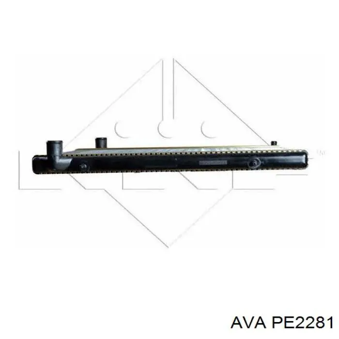 PE2281 AVA Радиатор основной