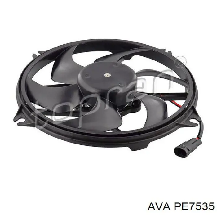 pe7535 AVA электровентилятор охлаждения в сборе (мотор+крыльчатка)