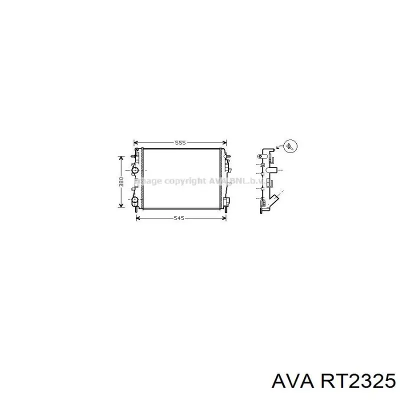 Радиатор RT2325 AVA