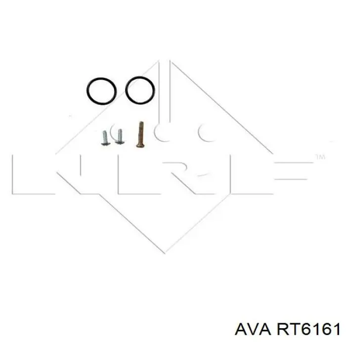 Радиатор печки (отопителя) AVA RT6161 цена, от 22.93 USD