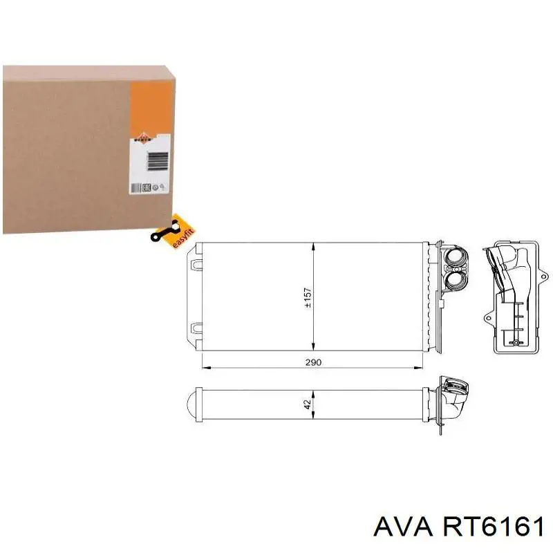 Купить RT6161 AVA Радиатор печки