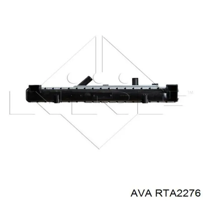 Радиатор охлаждения двигателя AVA RTA2276 цена, от 66.21 USD