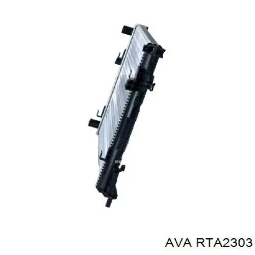 Радиатор охлаждения двигателя AVA RTA2303 цена, от 73.19 USD