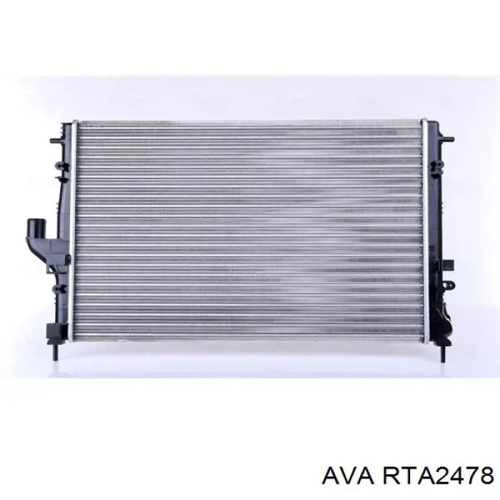 Радиатор охлаждения двигателя AVA RTA2478 цена, от 56.89 USD