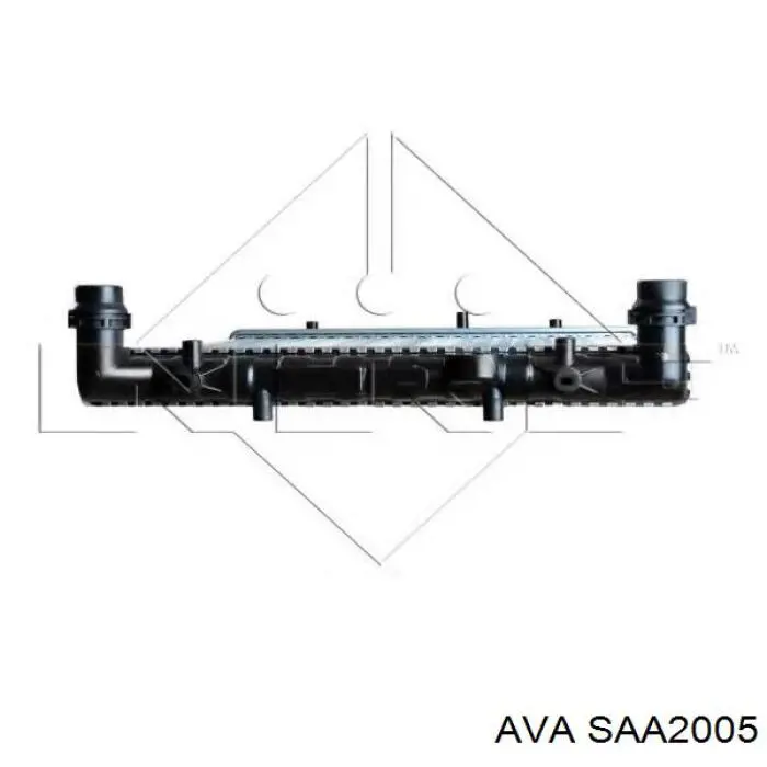 Радиатор охлаждения двигателя AVA SAA2005 цена, от 40.50 USD