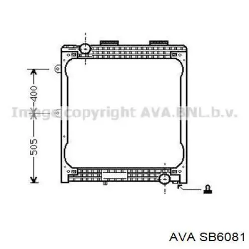 Радиатор печки (отопителя) Mahle Original AH222000S цена, от 43.81 USD