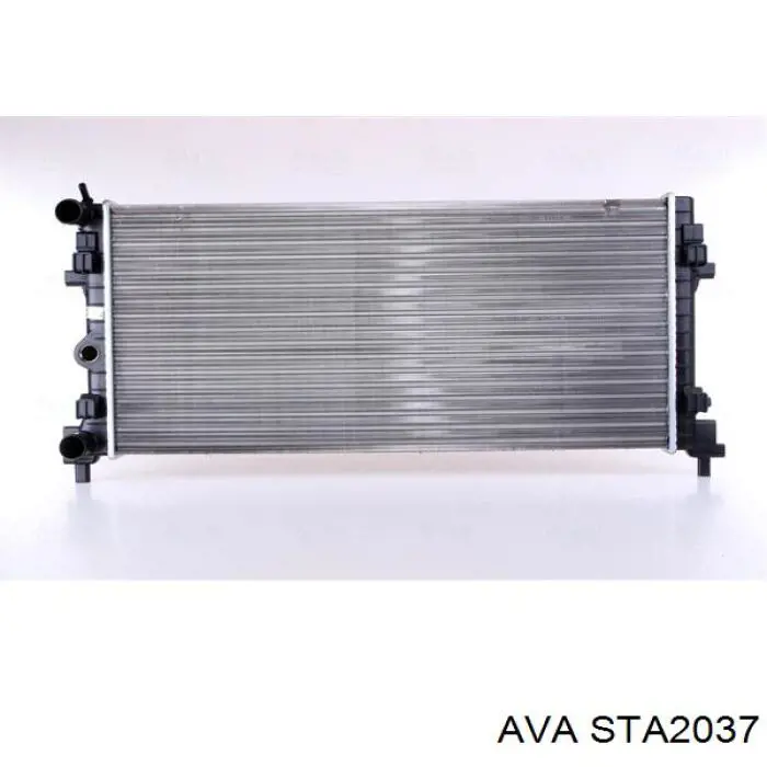 Radiador refrigeración del motor STA2037 AVA