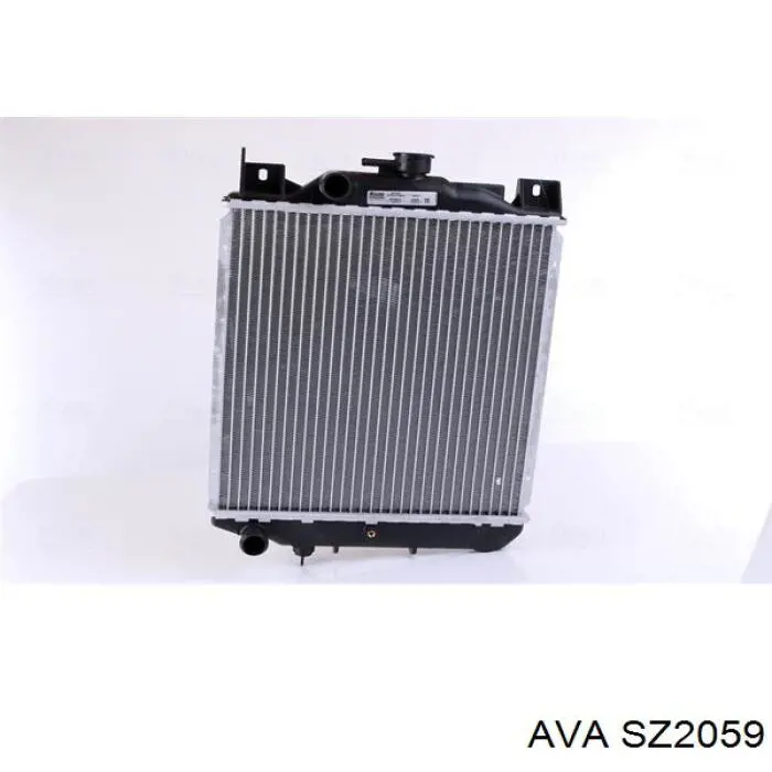 Радиатор охлаждения двигателя AVA SZ2059 цена, от 59.99 USD