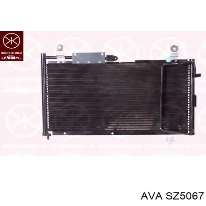 SZ5067 AVA радиатор кондиционера