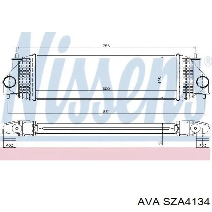 Интеркулер SZA4134 AVA