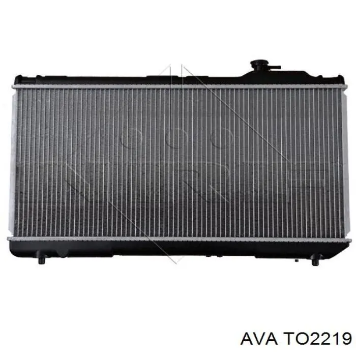 Радиатор охлаждения двигателя AVA TO2219 цена, от 86.72 USD