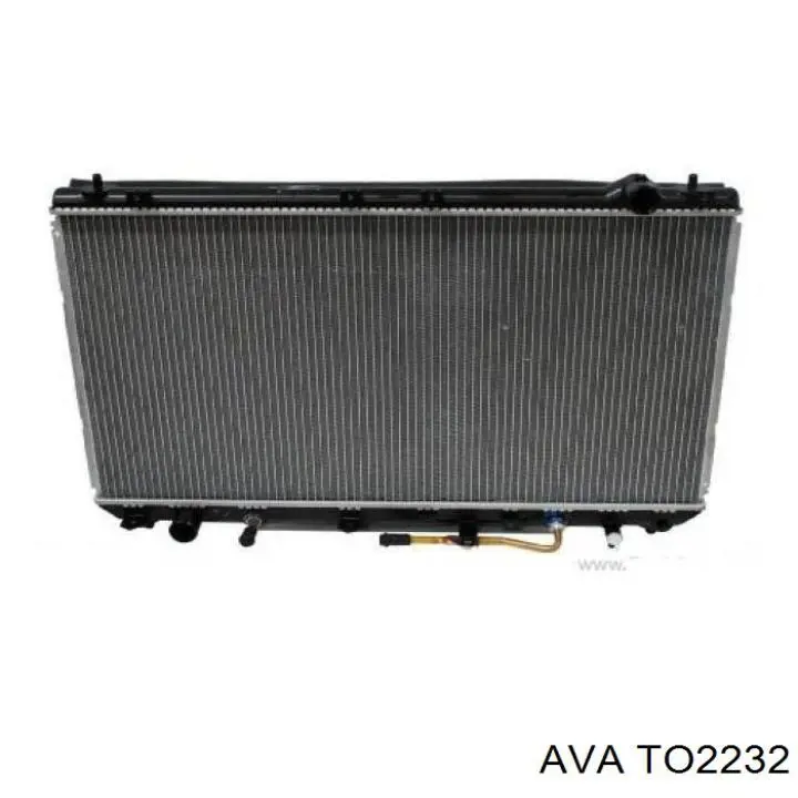 Радиатор охлаждения двигателя AVA TO2232 цена, от 82.71 USD