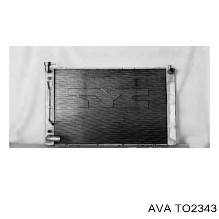 Купить TO2343 AVA Радиатор водяной