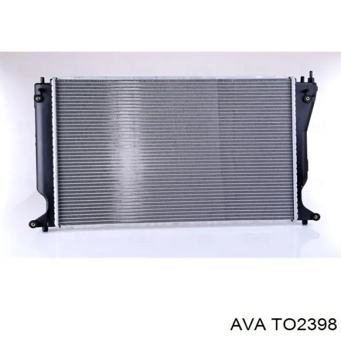 Радиатор охлаждения двигателя AVA TO2398 цена, от 138.74 USD
