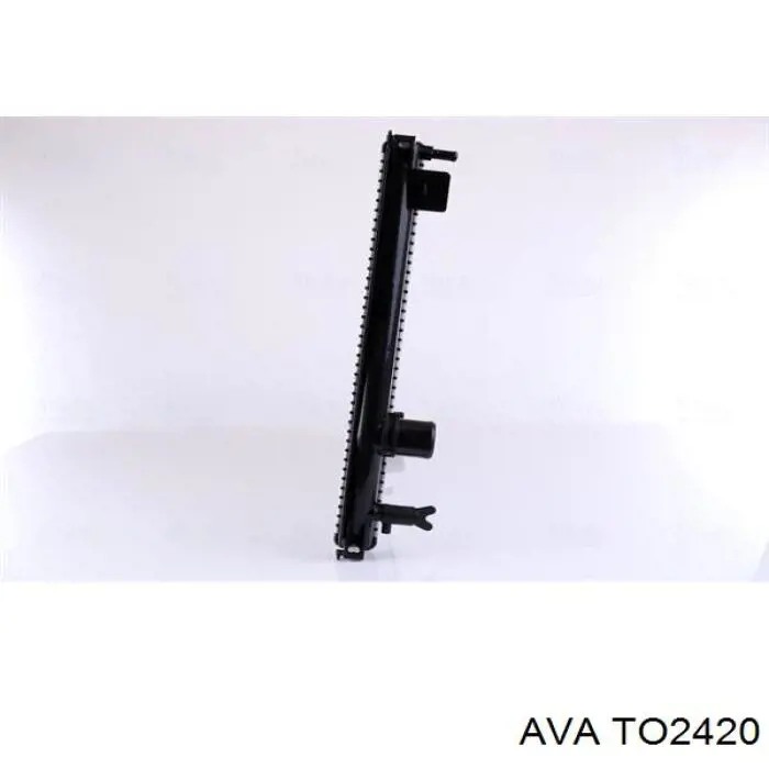 Радиатор охлаждения двигателя AVA TO2420 цена, от 70.46 USD