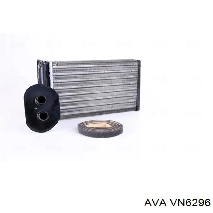 Радиатор печки (отопителя) AVA VN6296 цена, от 21.67 USD