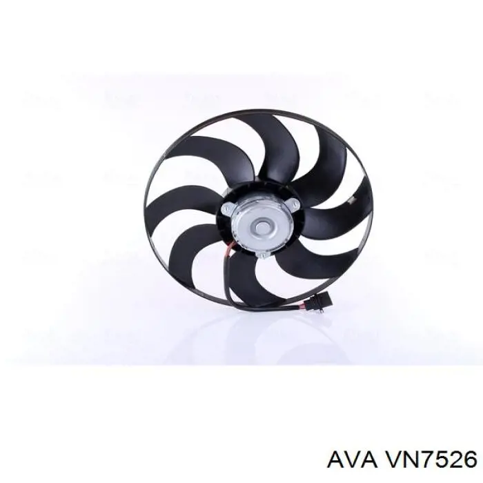 Электровентилятор охлаждения в сборе AVA VN7526 цена, от 64.68 USD