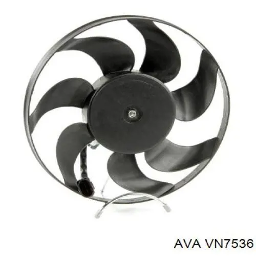 VN7536 AVA электровентилятор охлаждения в сборе (мотор+крыльчатка правый)