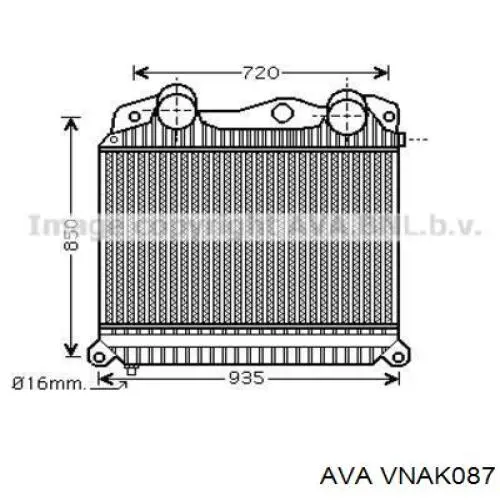 Компрессор системы кондиционирования AVA VNAK087 цена, от 246.40 USD