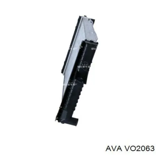 Радиатор охлаждения двигателя AVA VO2063 цена, от 80.90 USD