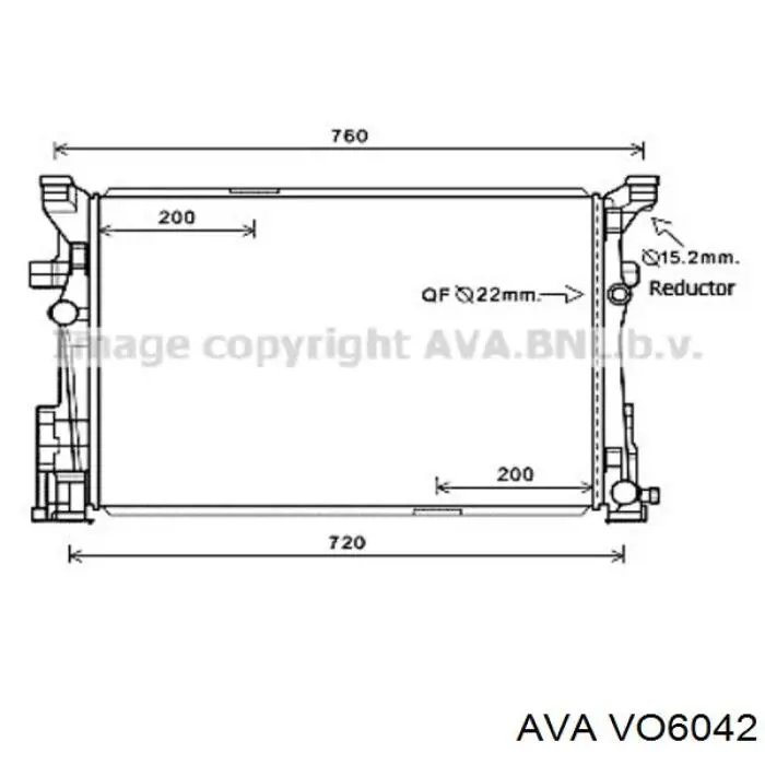 Купить 1215673 Volvo Радиатор печки