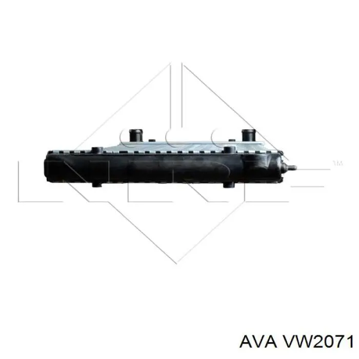 VW2071 AVA радиатор