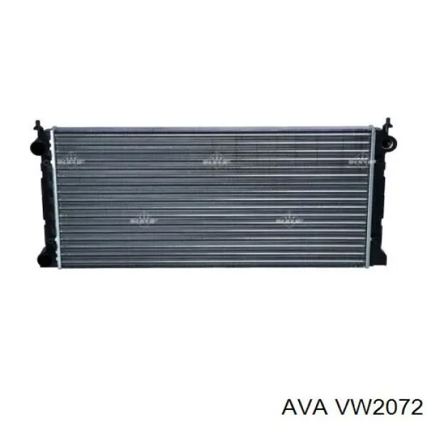 VW2072 AVA Радиатор основной