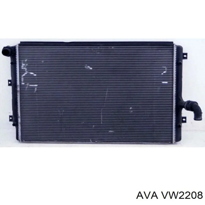 Радиатор VW2208 AVA