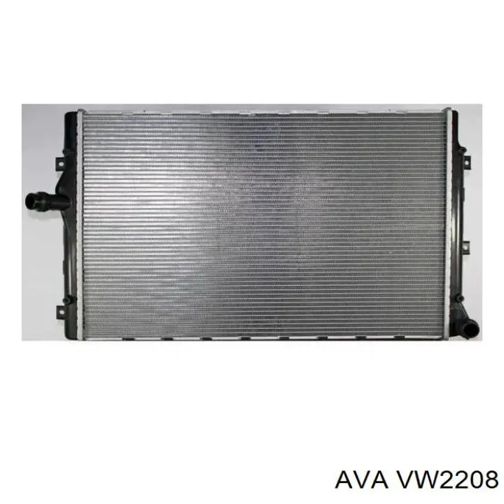 Купить VW2208 AVA Радиатор водяной