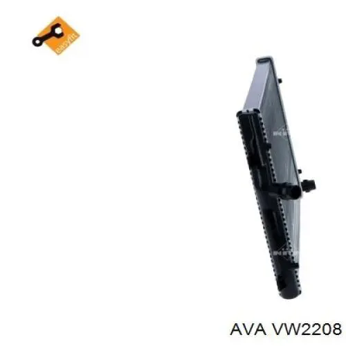 Радиатор VW2208 AVA
